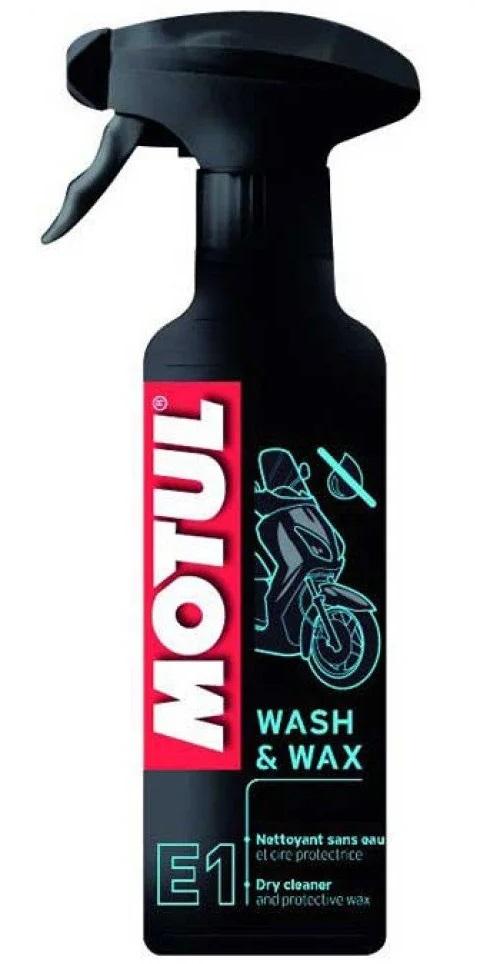Soluție MOTUL E1 Wash and Wax pentru curățare și ceruire caroserie, 400 ml